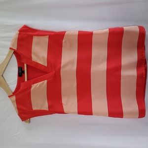 Pink striped The Limited blouse. Sz X-small